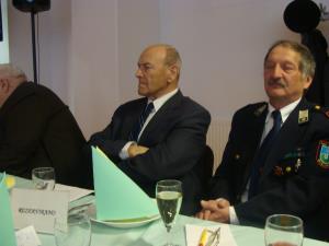 Zbora članov DU se je udeležil tudi predsednik pokrajinskega odbora DU g. Janez Gologranc